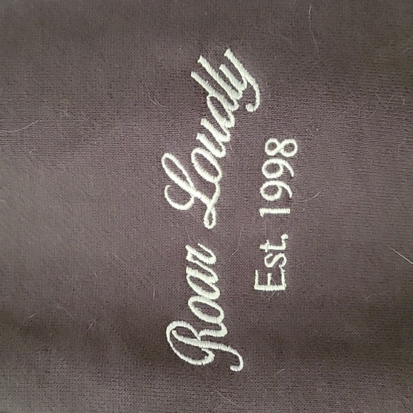 Men's Five Cm Varsity Jacket w/ Quilted Velour Back & Embroidered Graphics - Picture 3 of 3